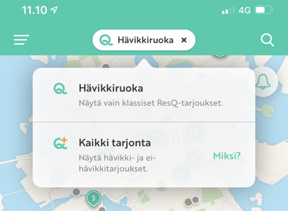 Ei-hävikki iOS